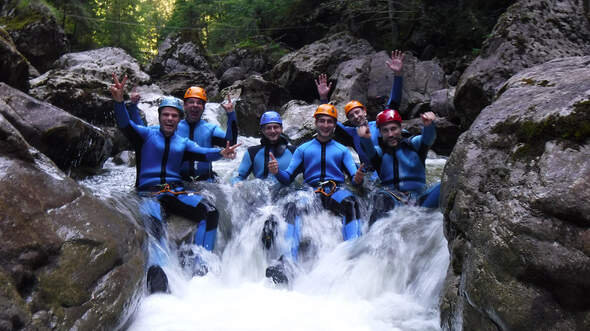 Canyoning in der Starzlachklamm 4