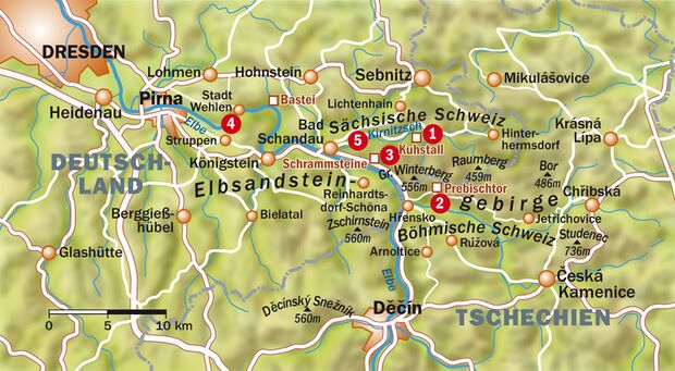 Elbsandstein: Die besten Touren im Felsenland - outdoor-magazin.com