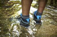 OD 2015 Gore Tex Surround Lesertest Schwäbische Alb Wasser wasserdicht Dichtigkeit Fluss Wanderschuhe Schuh