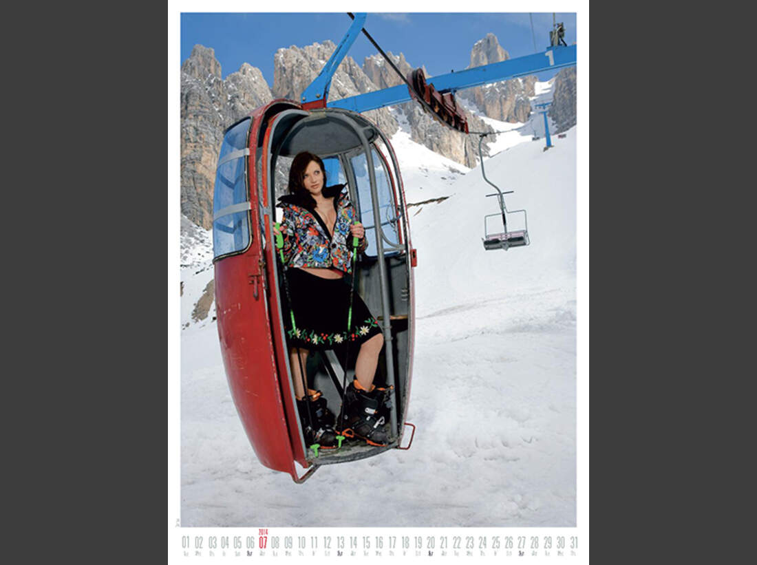 Skilehrerinnen Kalender 2016: Alle Girls - outdoor-magazin.com